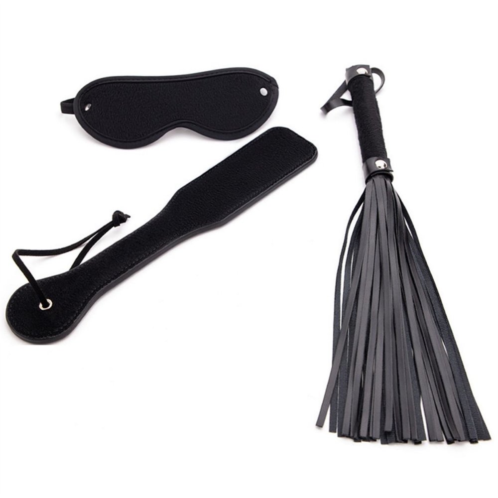COPY - Brand new blindfold paddle with whip set | 3 pieces